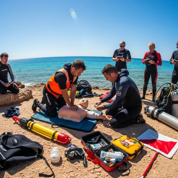 Emergency first response instructor