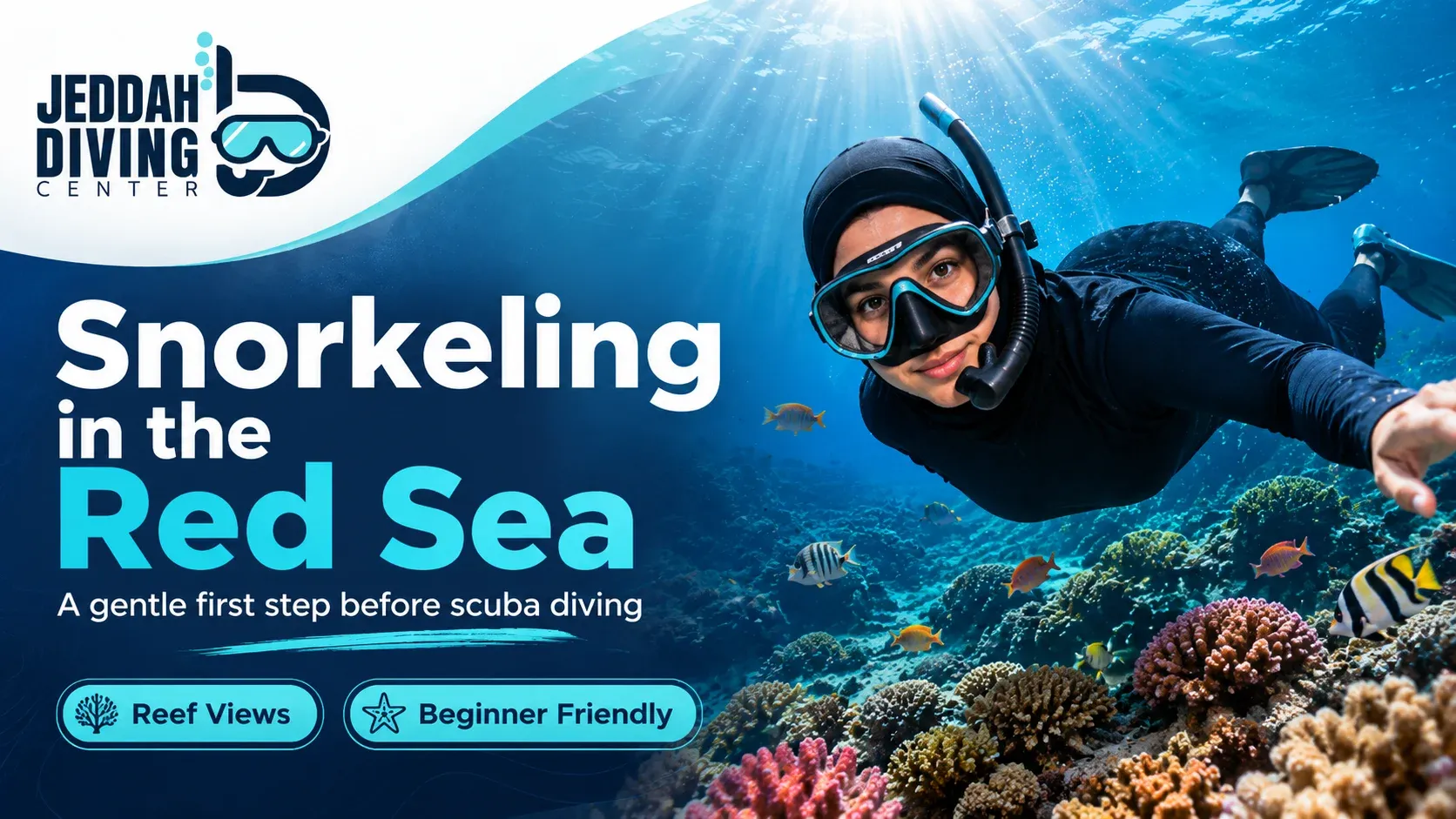 Women’s Diving in Jeddah: Best Places, Trips & Beginner Guide snorkling in the red sea
